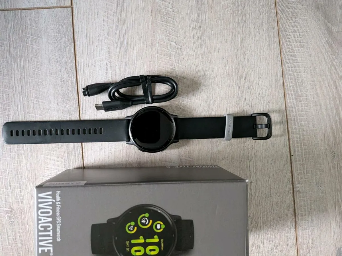GARMIN vivoactive 5 Smart Watch - Slate & Black - Image 4