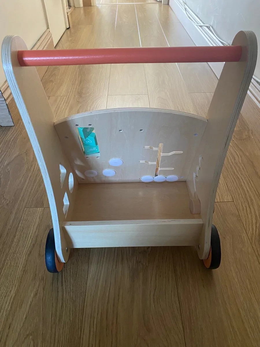 Wooden Activity Baby Walker - Image 2
