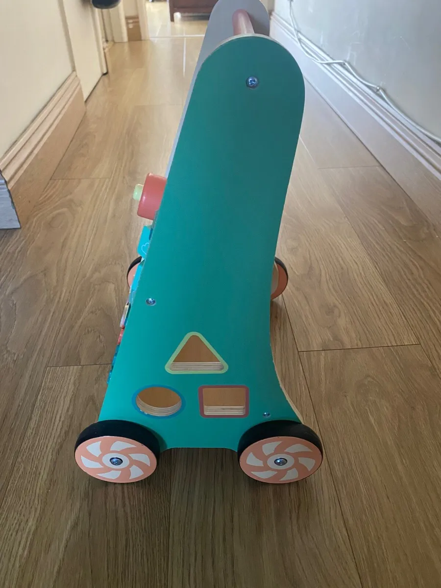 Wooden Activity Baby Walker - Image 4