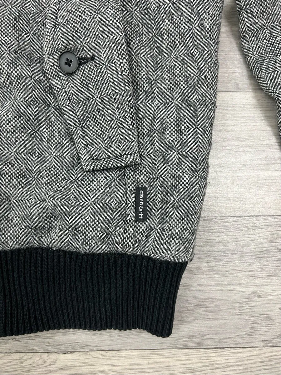 Carhartt Harrington Wool Blend Herringbone Jacket - Image 2