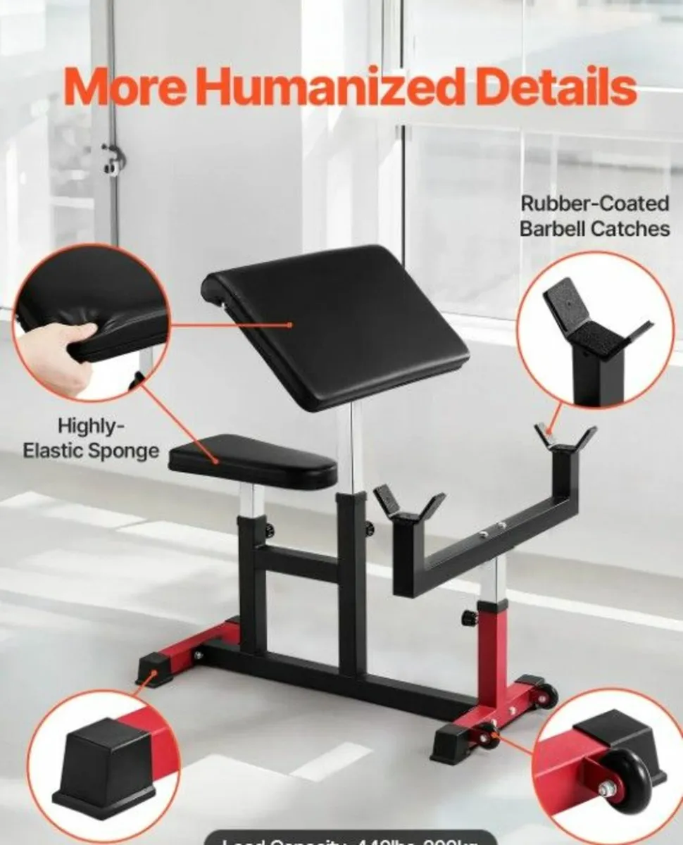 Preacher bench 200kg - Image 4