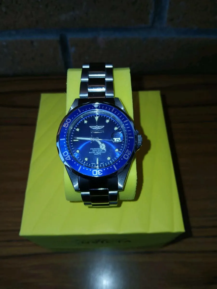 NEW Invicta gents watch on steel braclet. - Image 1