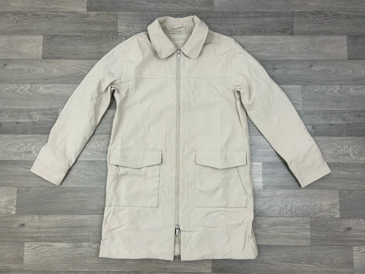 Ilse Jacobsen Waterproof Raincoat Jacket Womens 38 - Image 1