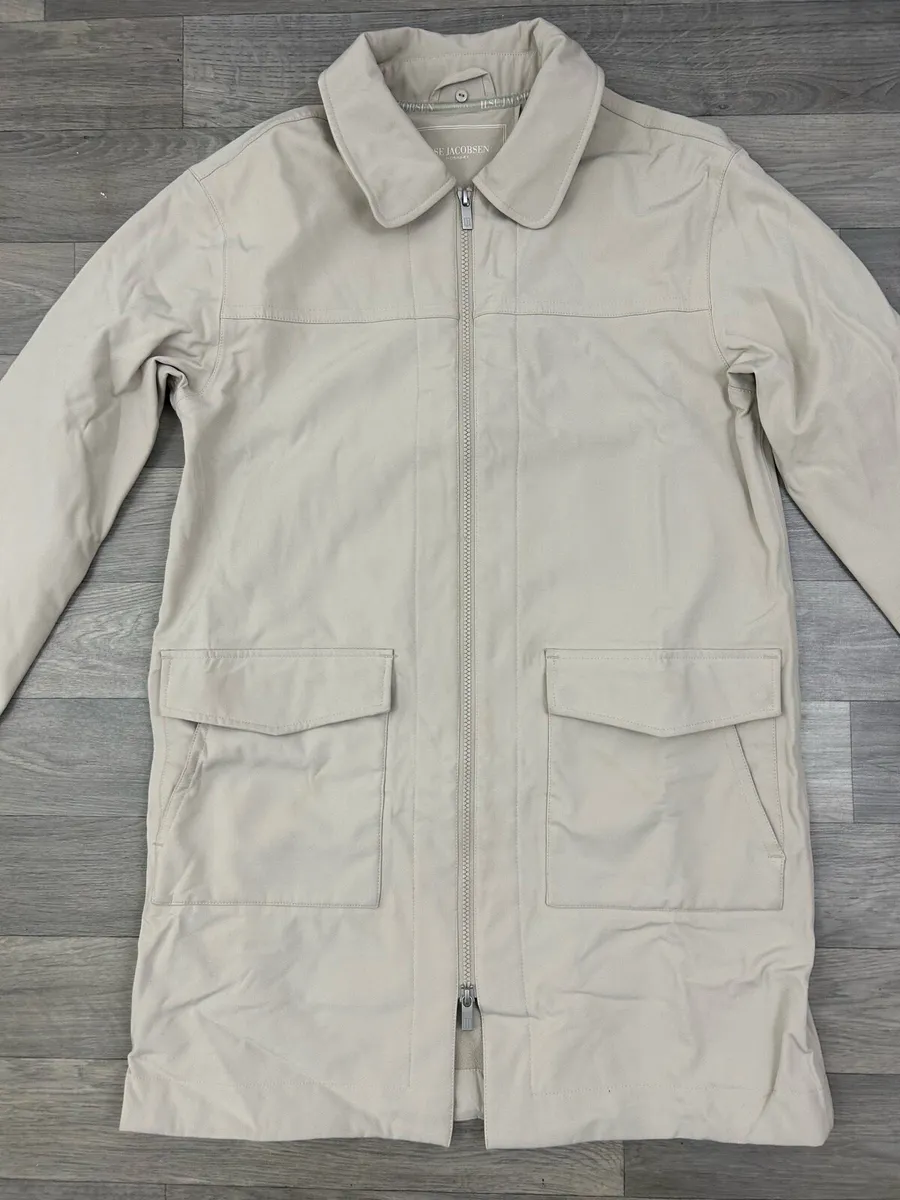 Ilse Jacobsen Waterproof Raincoat Jacket Womens 38 - Image 2