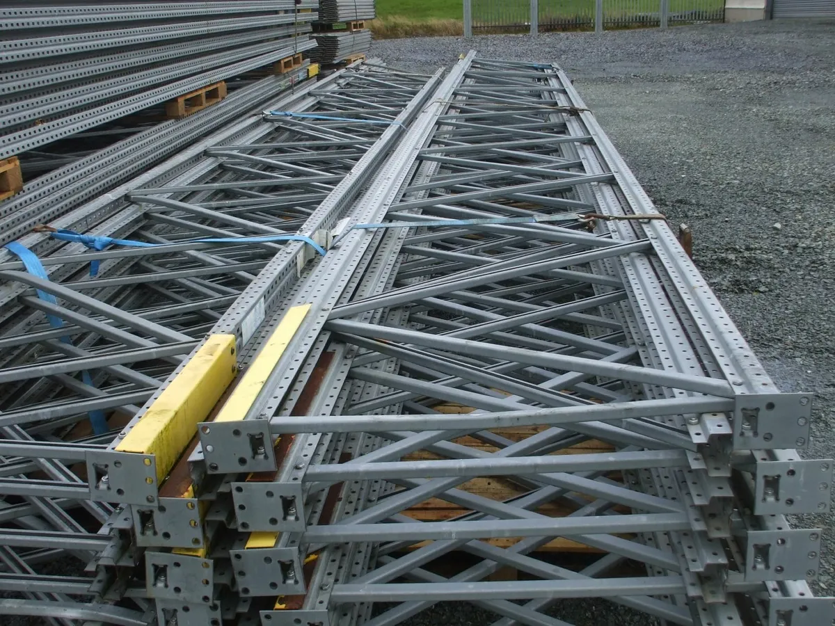 galvanised pallet racking 30 ft high - Image 1