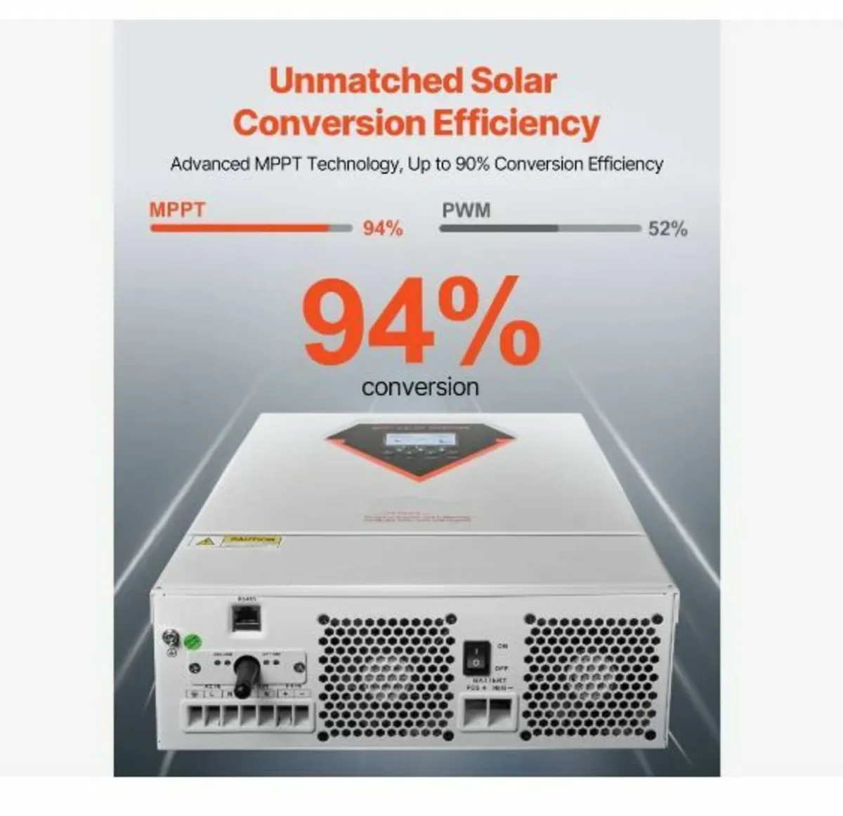 Hybrid Solar Inverter, 6000W - Image 3