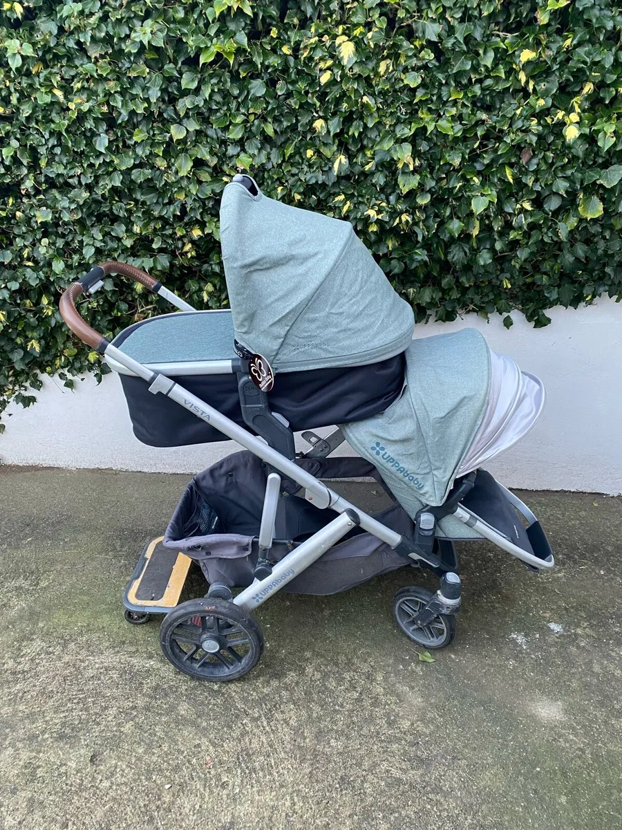 Uppababy Vista double buggy - Image 2