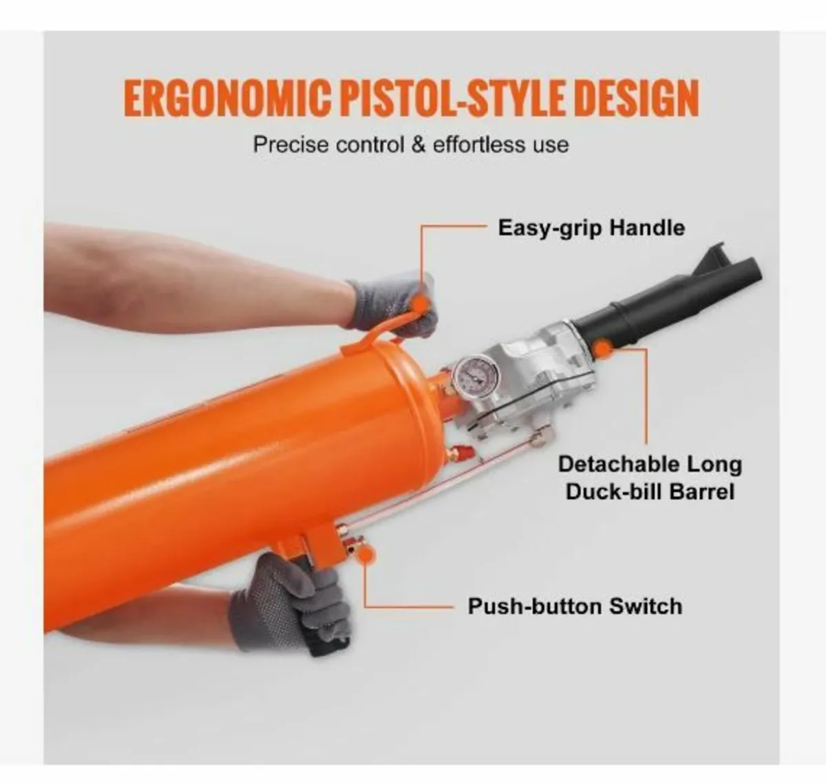 Tire Seater, 2.1 Gal/8 L Air Tire Blaster - Image 4