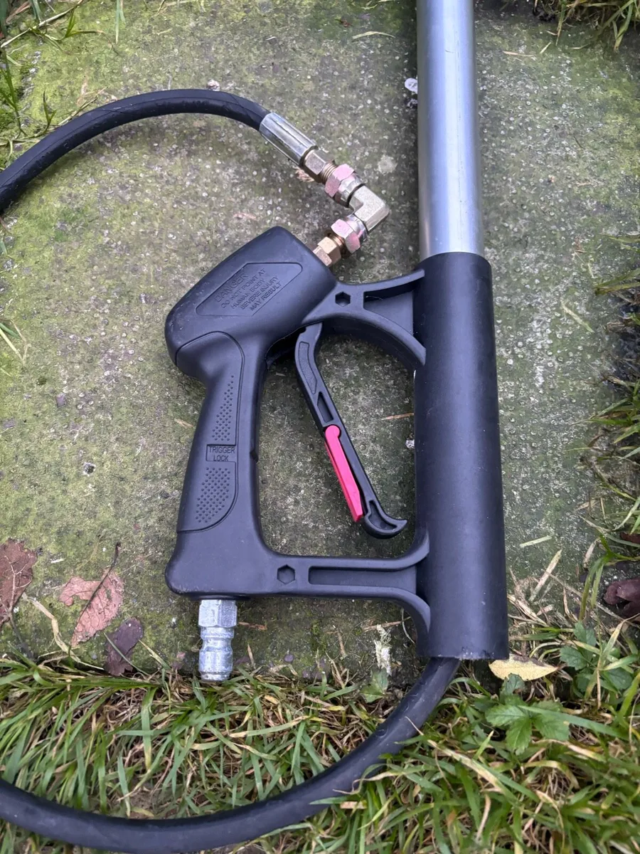 Extension powered washing lance. - Image 4