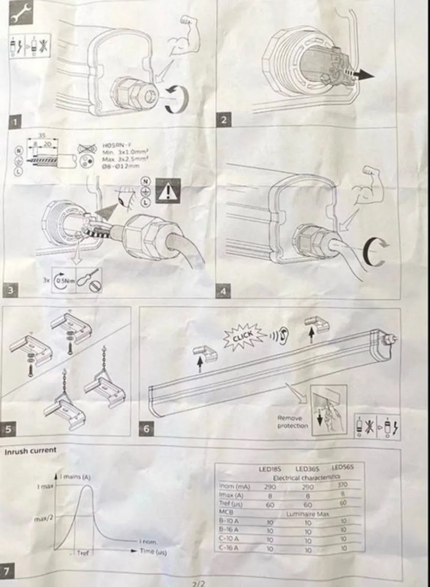 Strip lights 5ft Garage lights LED - Image 3