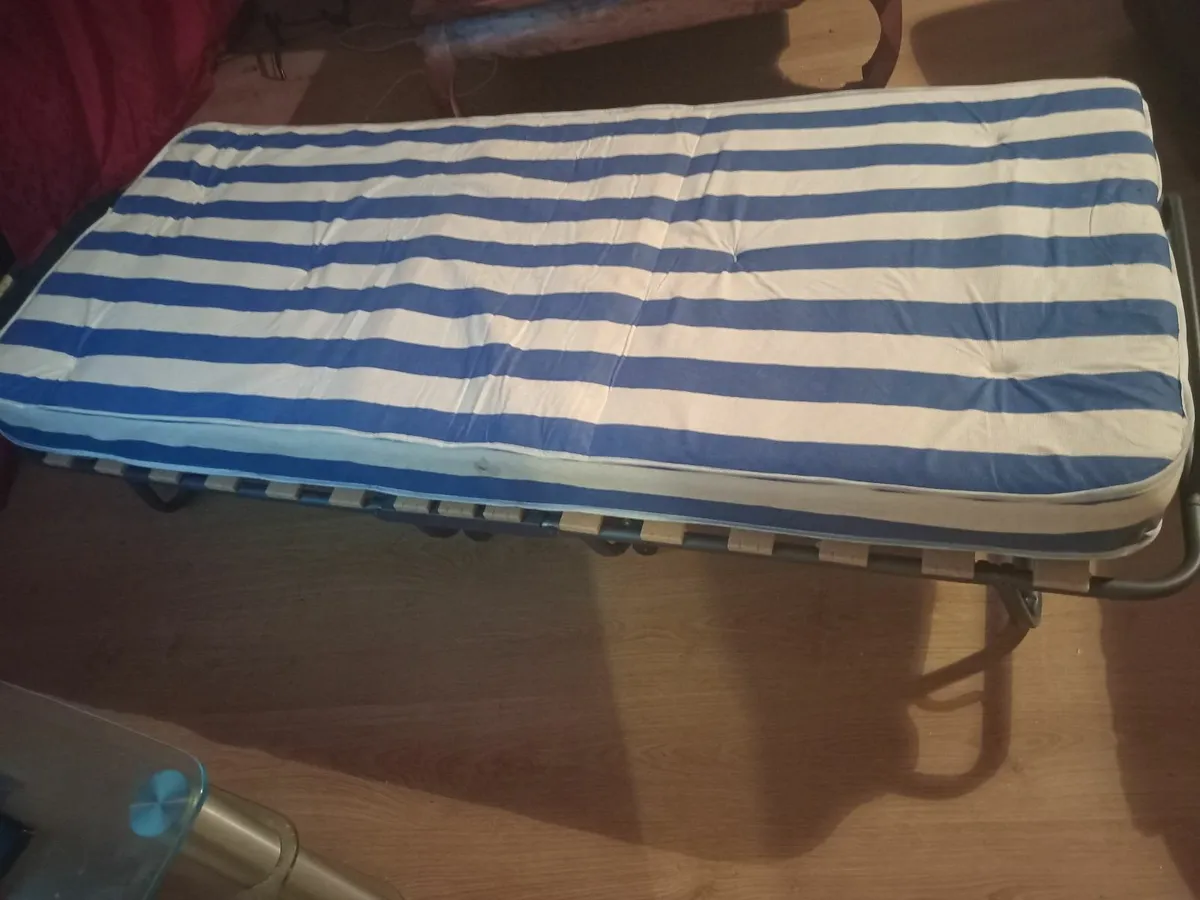 Fold out bed never used - Image 1