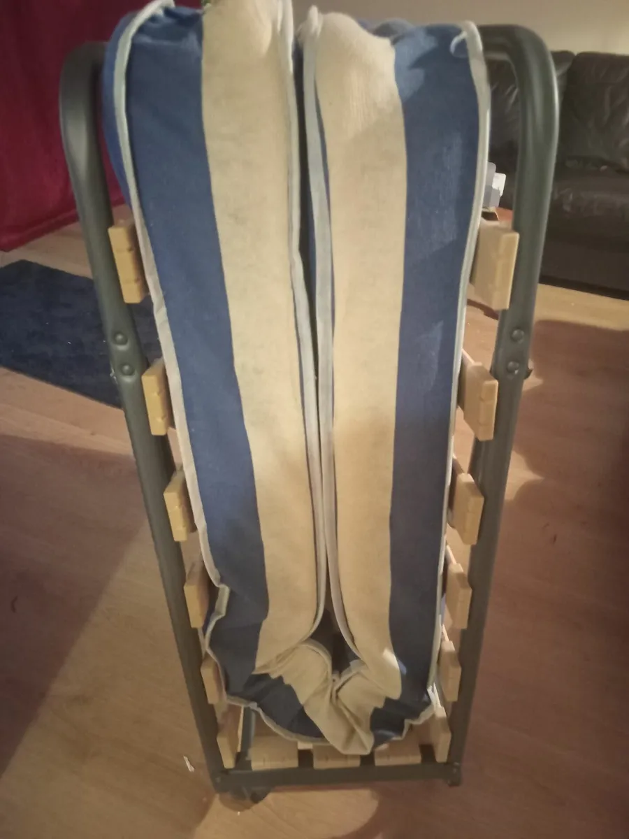 Fold out bed never used - Image 3