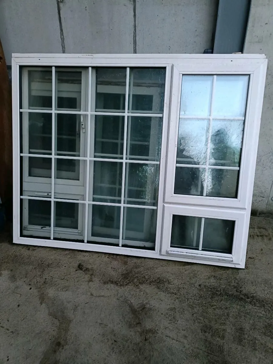Triple glaze windows