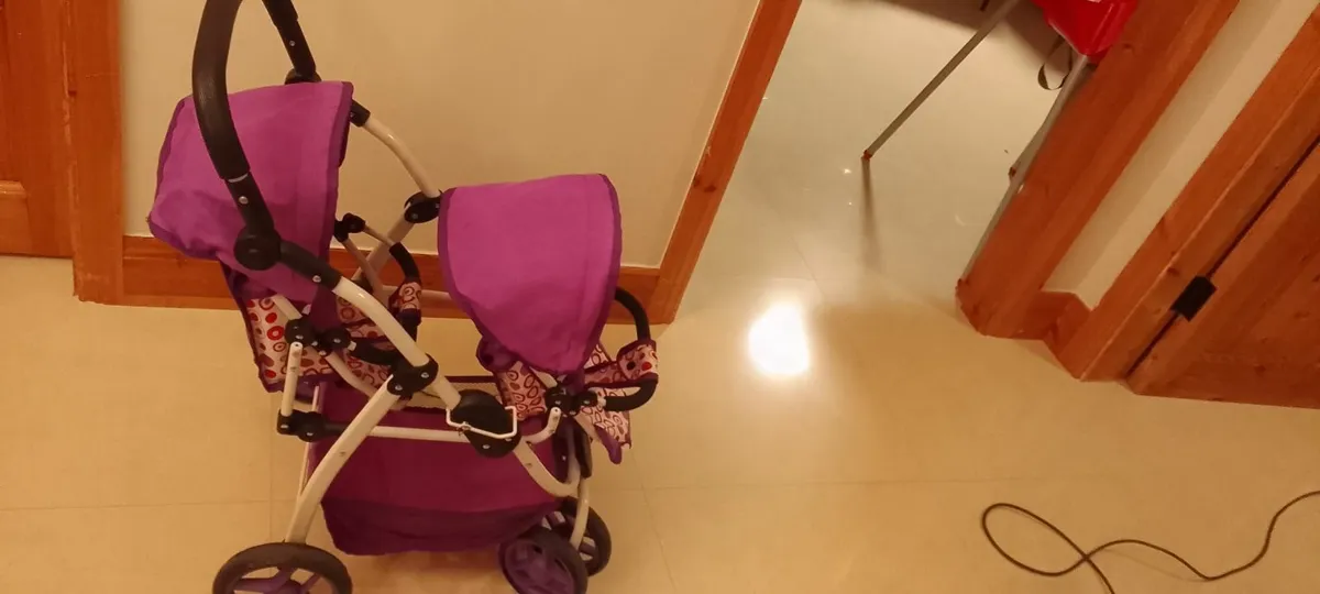 Kids double buggy - Image 4