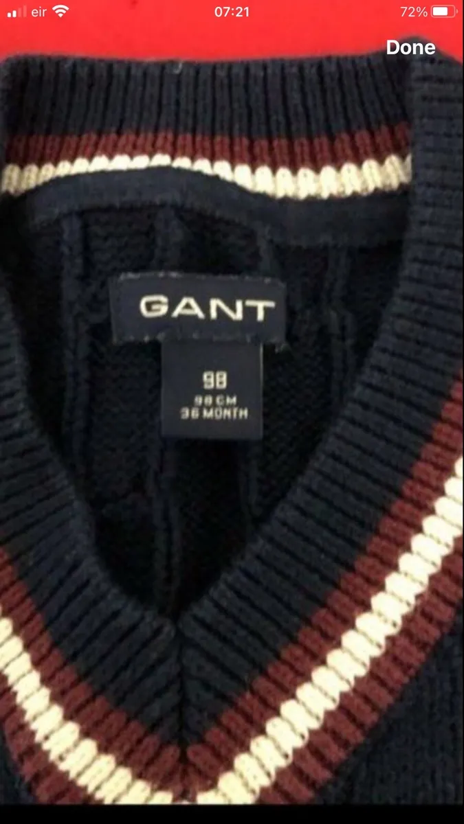 Boys Gant age 3 €10 - Image 3