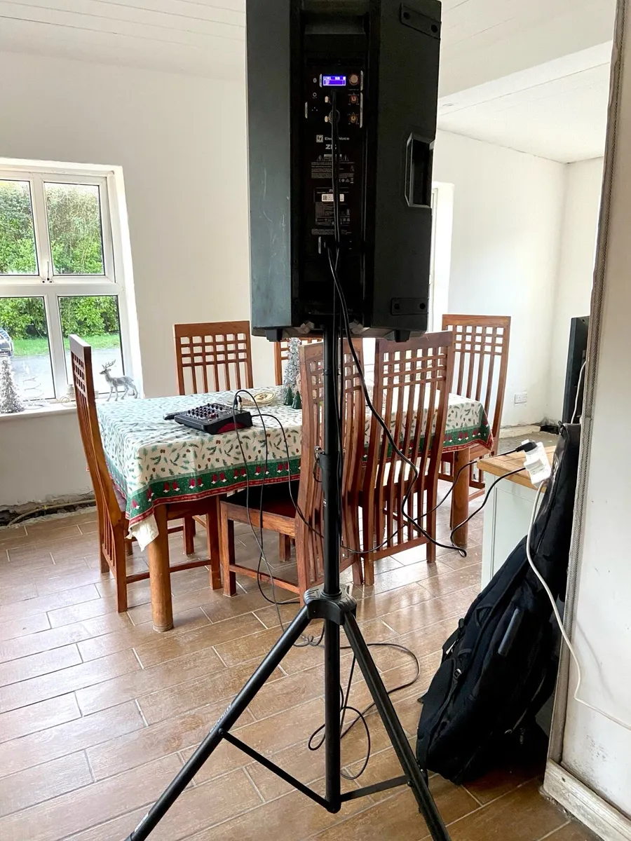 Ev zlx 15 Active Pa Speaker plus mixer desk - Image 3