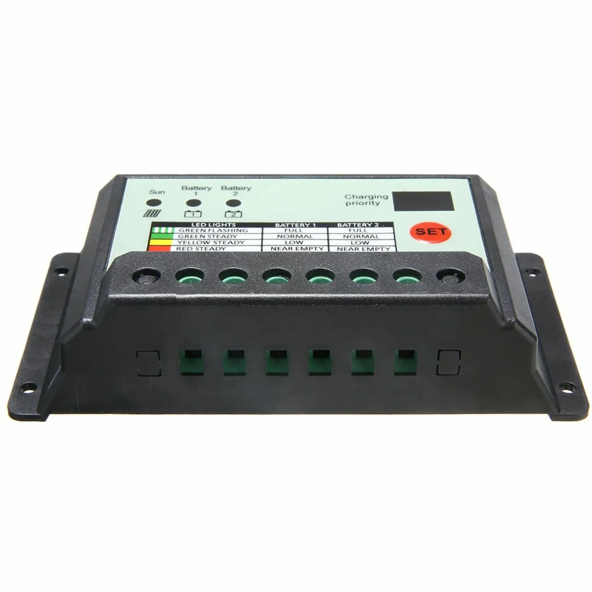 20A Dual Battery Solar Charge Controller 12V/24V - Image 2