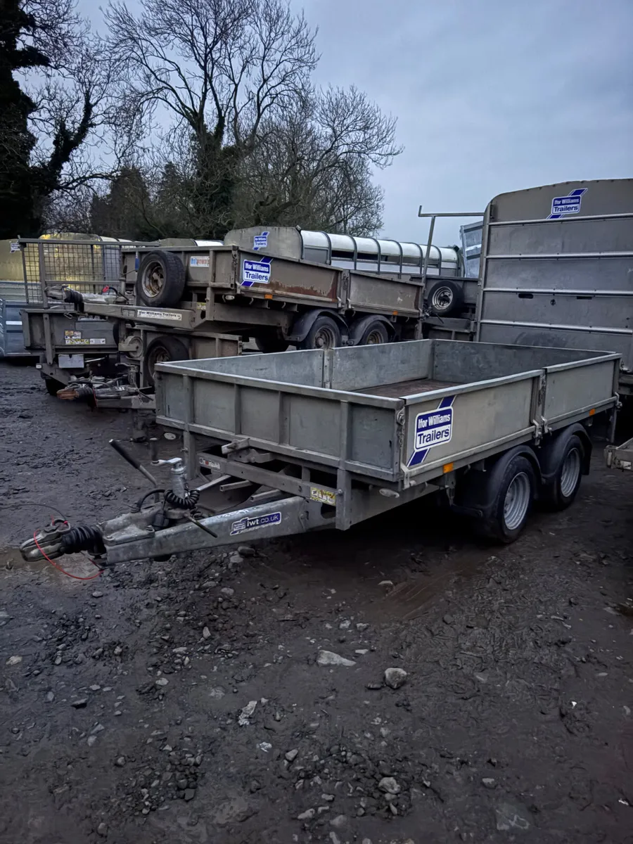 Ifor Williams 10x5 dropside trailer - Image 1