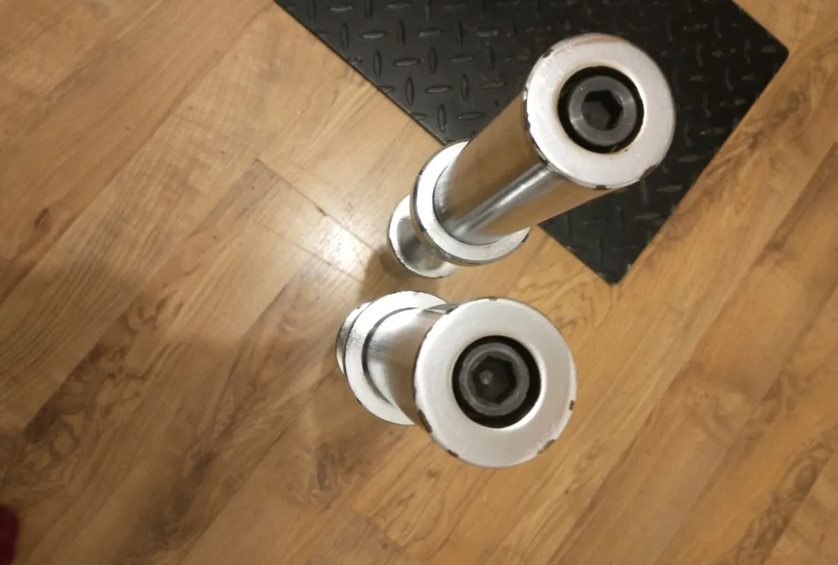 Pair Olympic Dumbbell Handles - Image 4