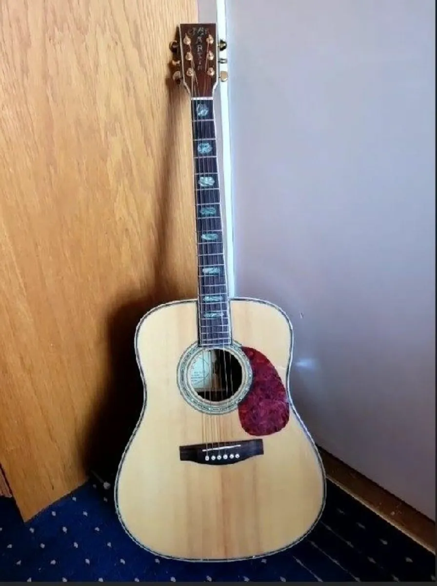 Beautiful Acoustic Guitar (Martin Copy) - Image 1