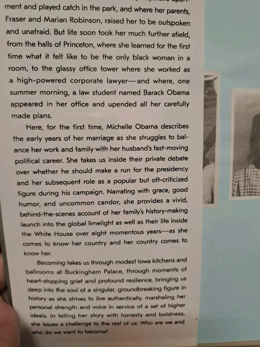 Becoming by Michelle Obama 1st ed - Image 4