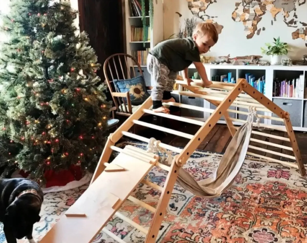 Transformable Pikler, Arch & Climbing Board - Image 1