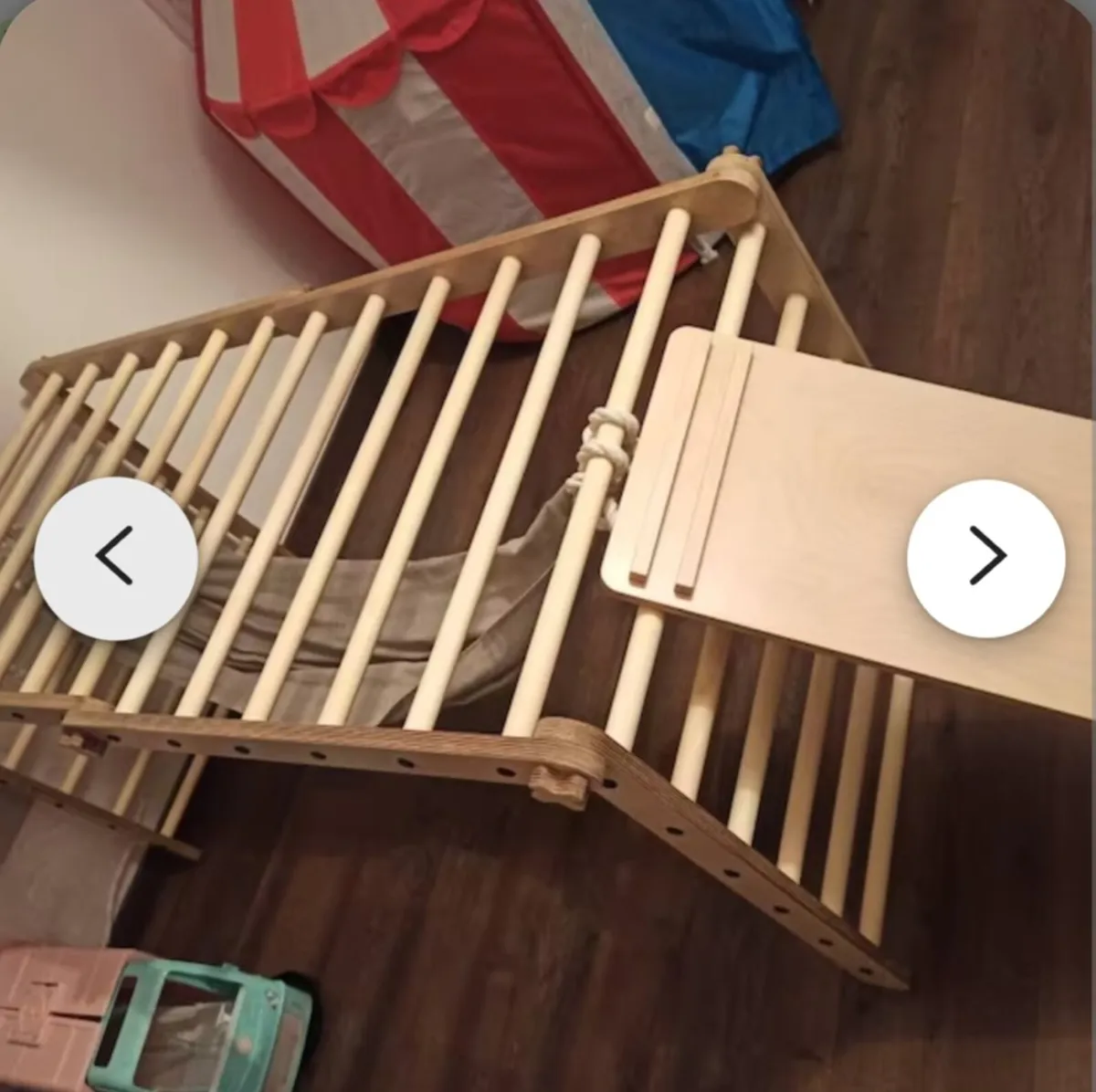 Transformable Pikler, Arch & Climbing Board - Image 4