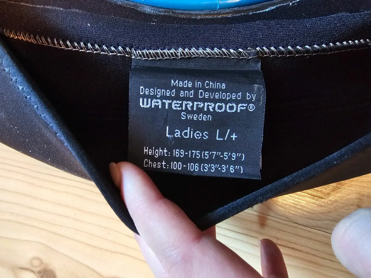 Scuba Diving dry suit, brand is Waterproof - Image 1