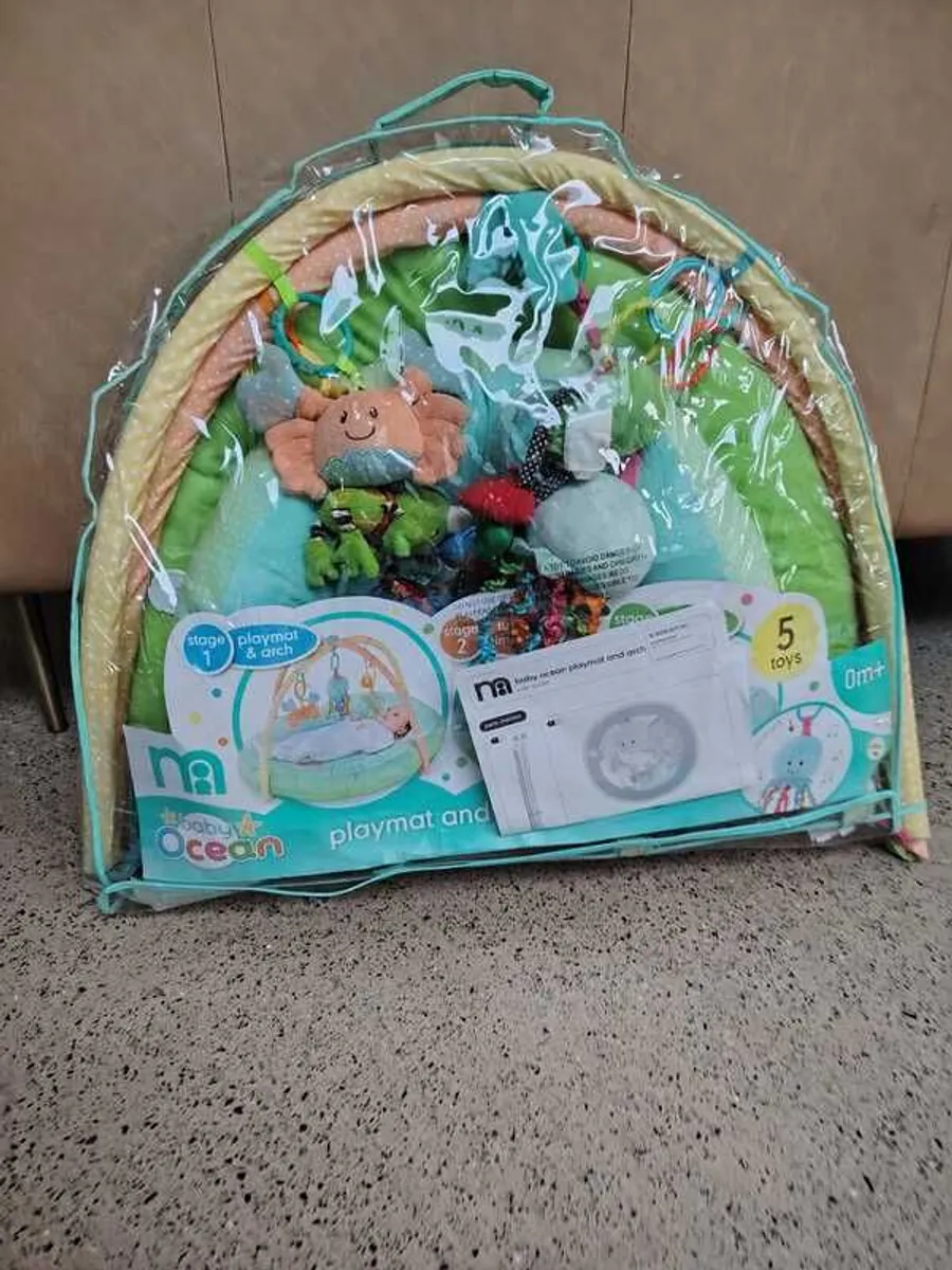 Mothercare Playmat and arch - Image 3