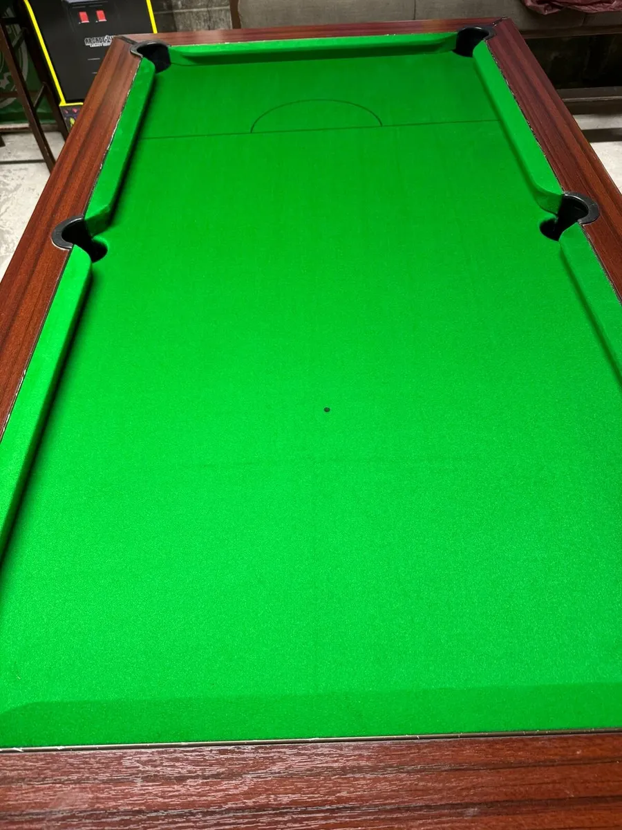 6x3 Supreme Slate bed pool table - Image 2