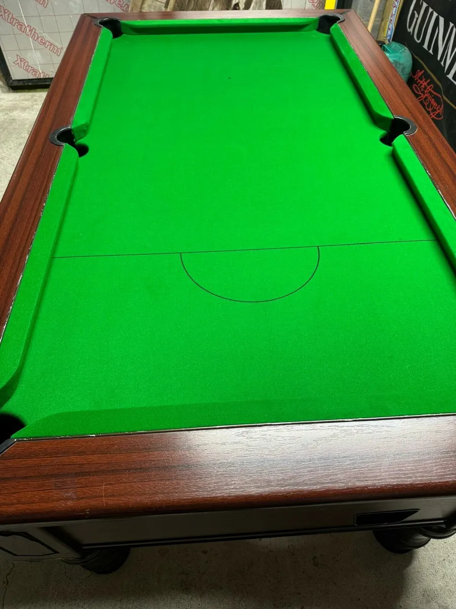 6x3 Supreme Slate bed pool table - Image 3
