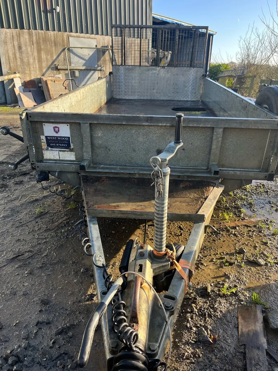 12x5’7 heavy duty Ifor Williams plant trailer - Image 2