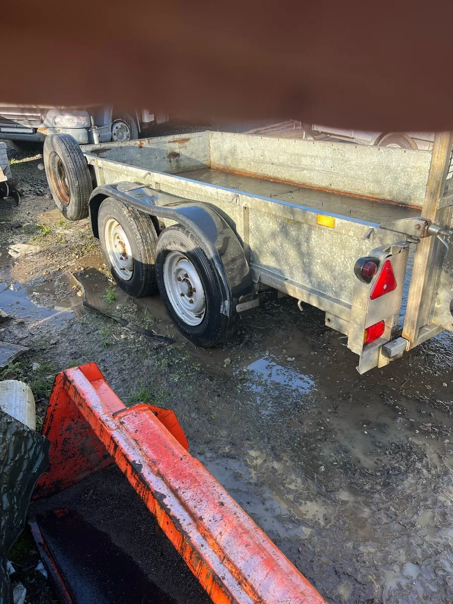 12x5’7 heavy duty Ifor Williams plant trailer - Image 4