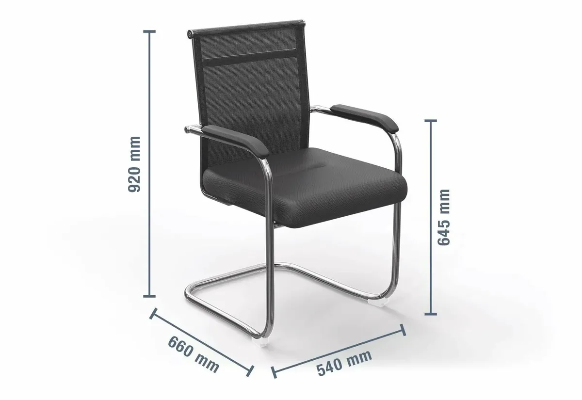 Ergonomic Office Conference Chairs - Image 3