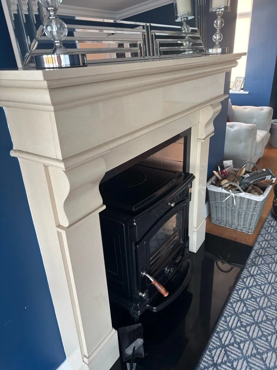Marble fireplace - Image 1