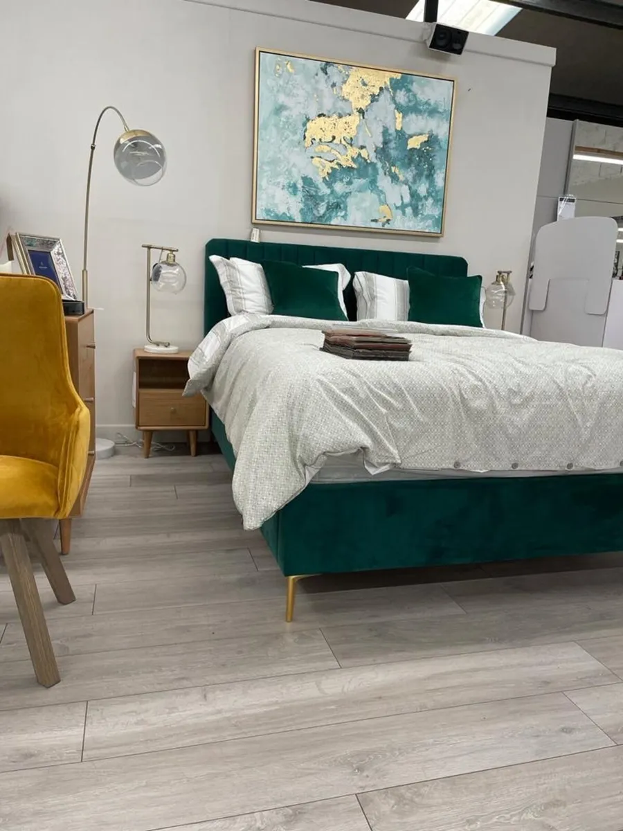 Polaris Emerald Double Bed with Mattress - Image 2