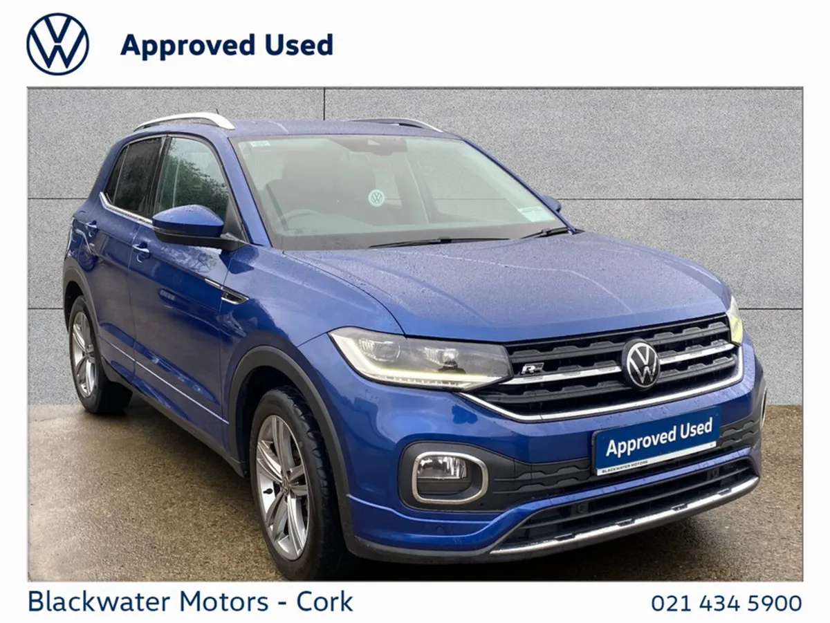 Volkswagen T-Cross 1.0TSI 110BHP R-LINE WITH ADVAN - Image 1