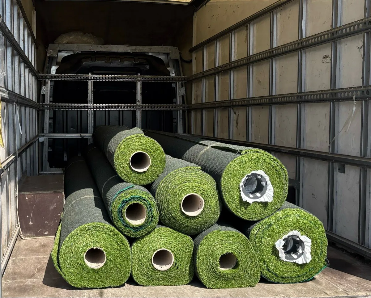 Brand new artificial grass 40MM drainage holes - Image 2