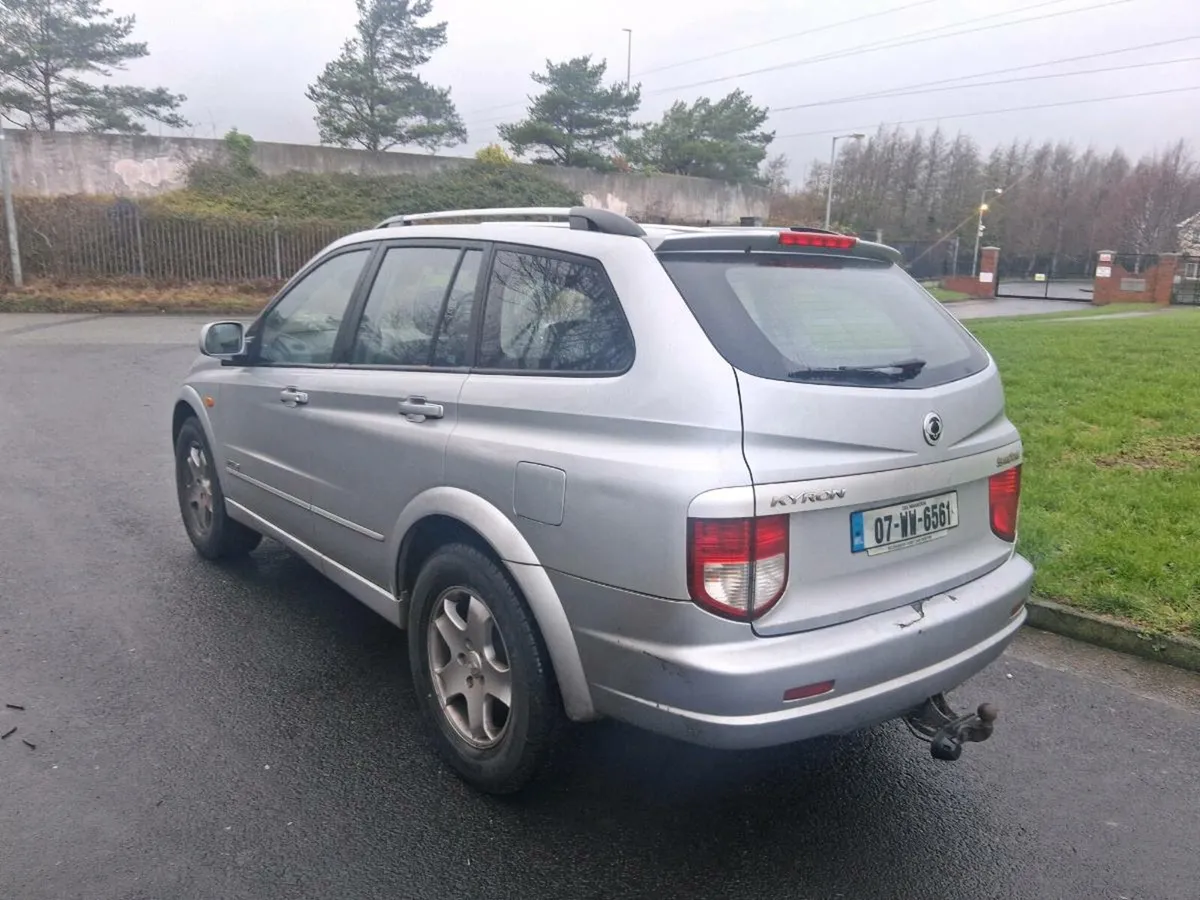 2007 ssangyong kyron crewcab 4x4 4wd - Image 2