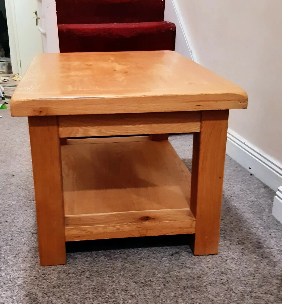 Oak coffee table - Image 4