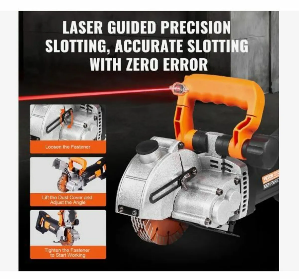 Electric Wall Chaser, Wall Groove Cutting Machine - Image 4