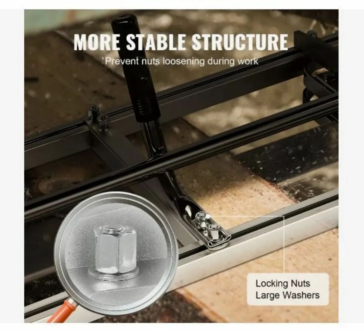 Portable Sawmill 35.6cm-91.4cm Guide Bar - Image 3