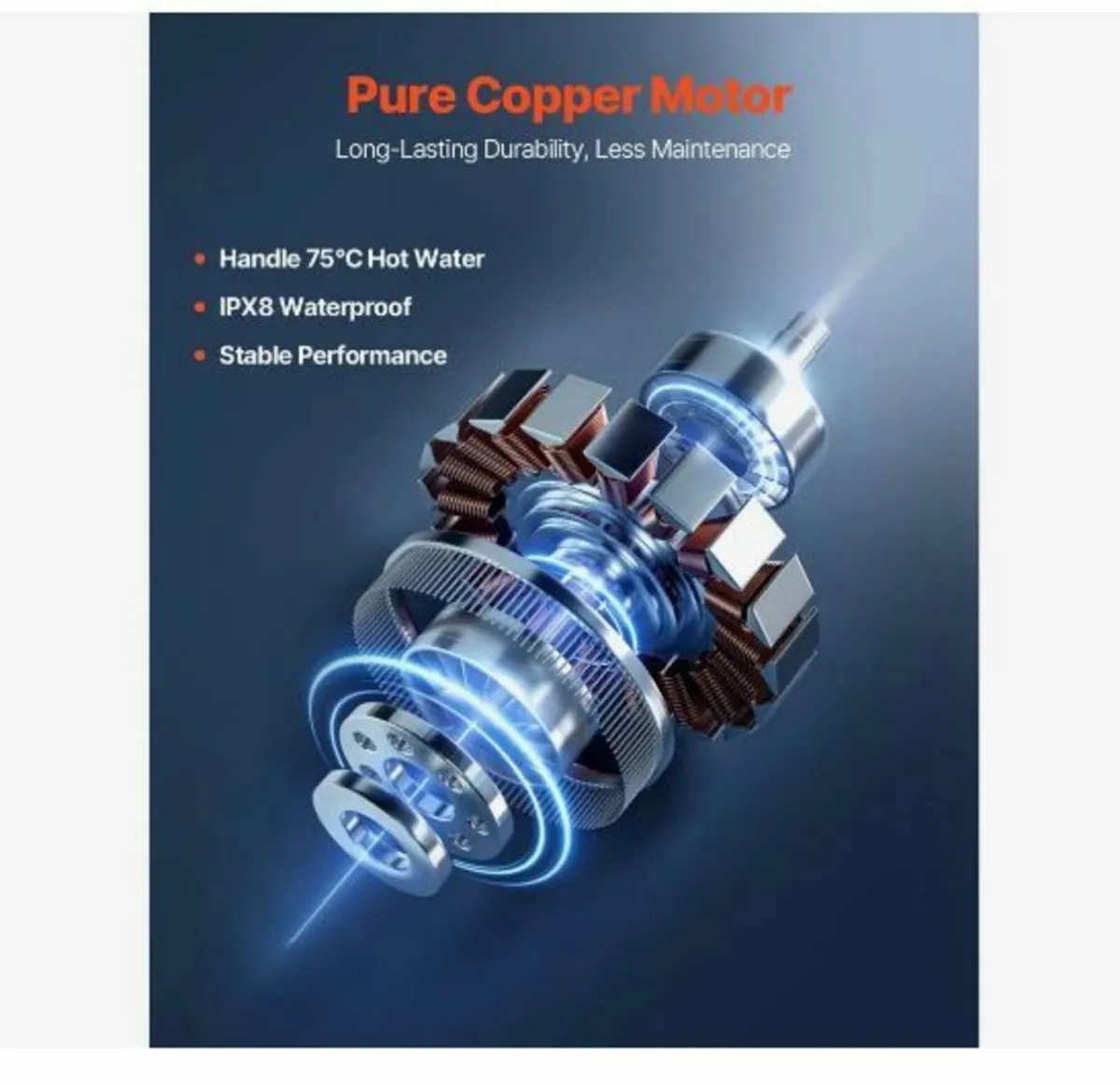 Macerator Pump, 500W - Image 3