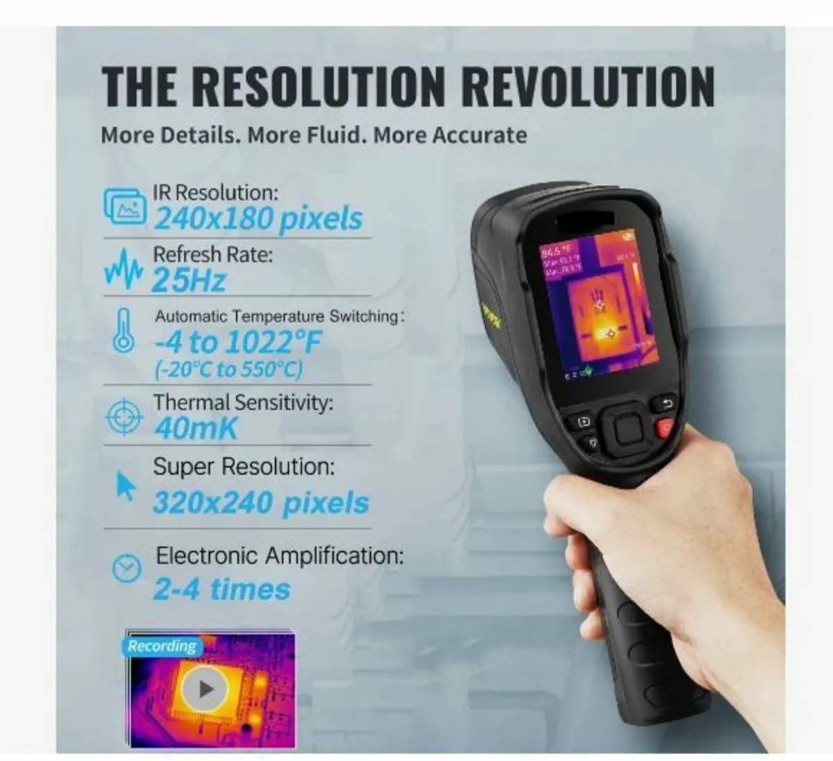 Thermal Imaging Camera, 320 x 240 Pixels - Image 3