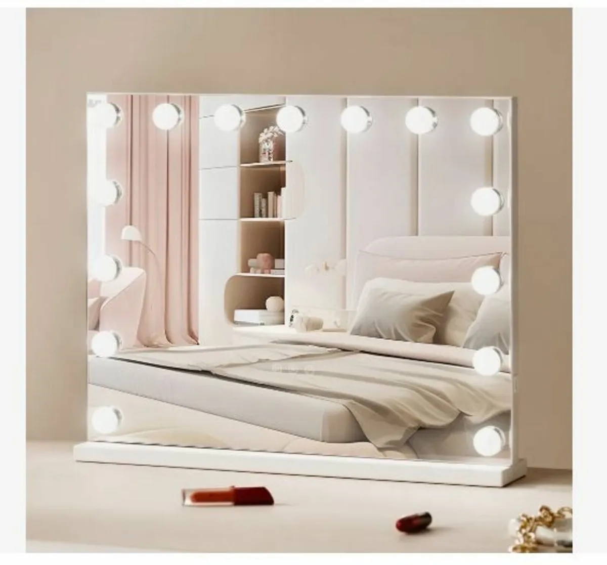 Hollywood Vanity Mirror With Lights - Image 1