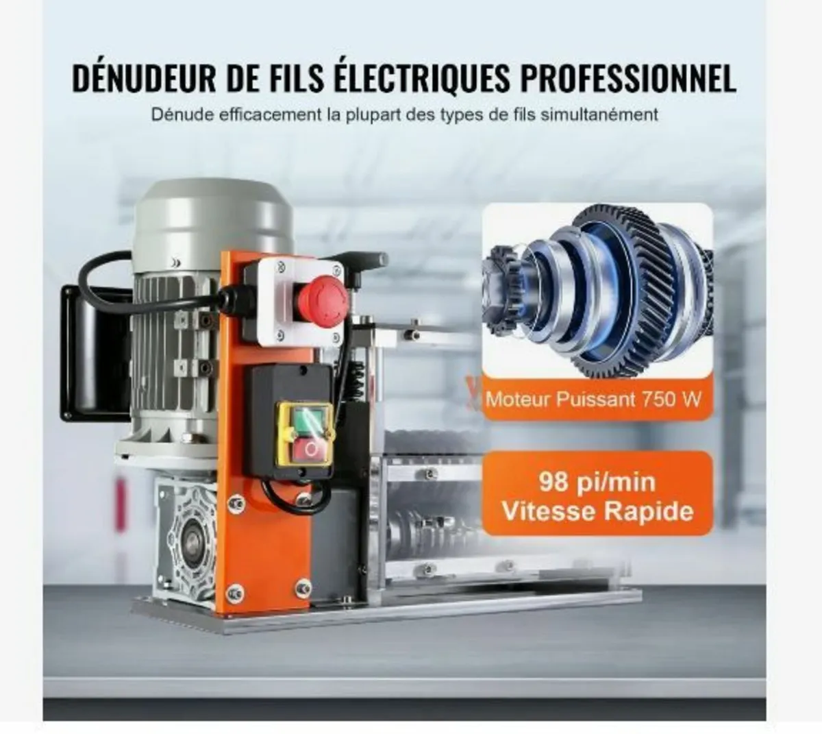 Automatic Wire Stripping Machine, 1.5 mm-40 mm - Image 2