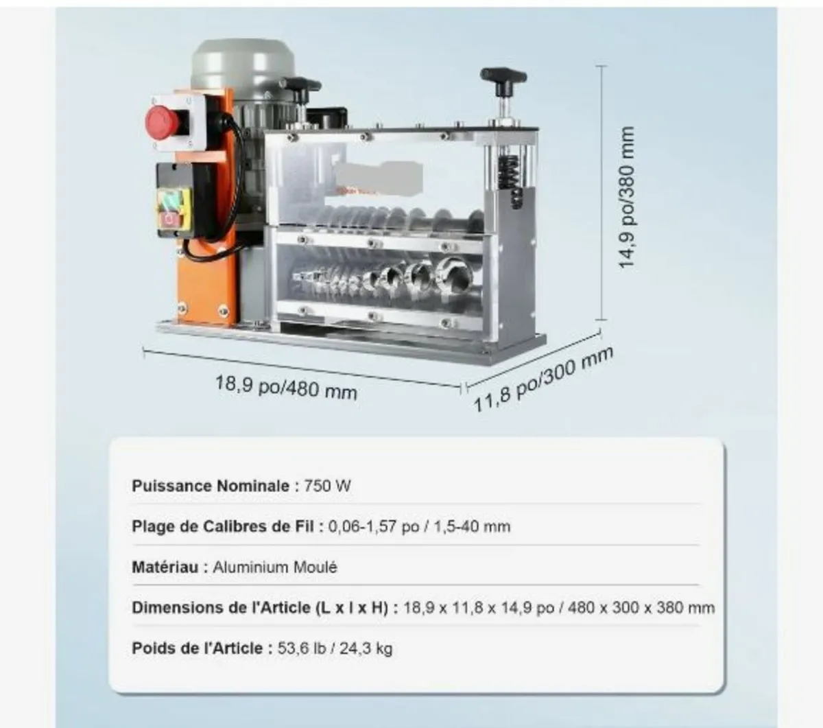 Automatic Wire Stripping Machine, 1.5 mm-40 mm - Image 4