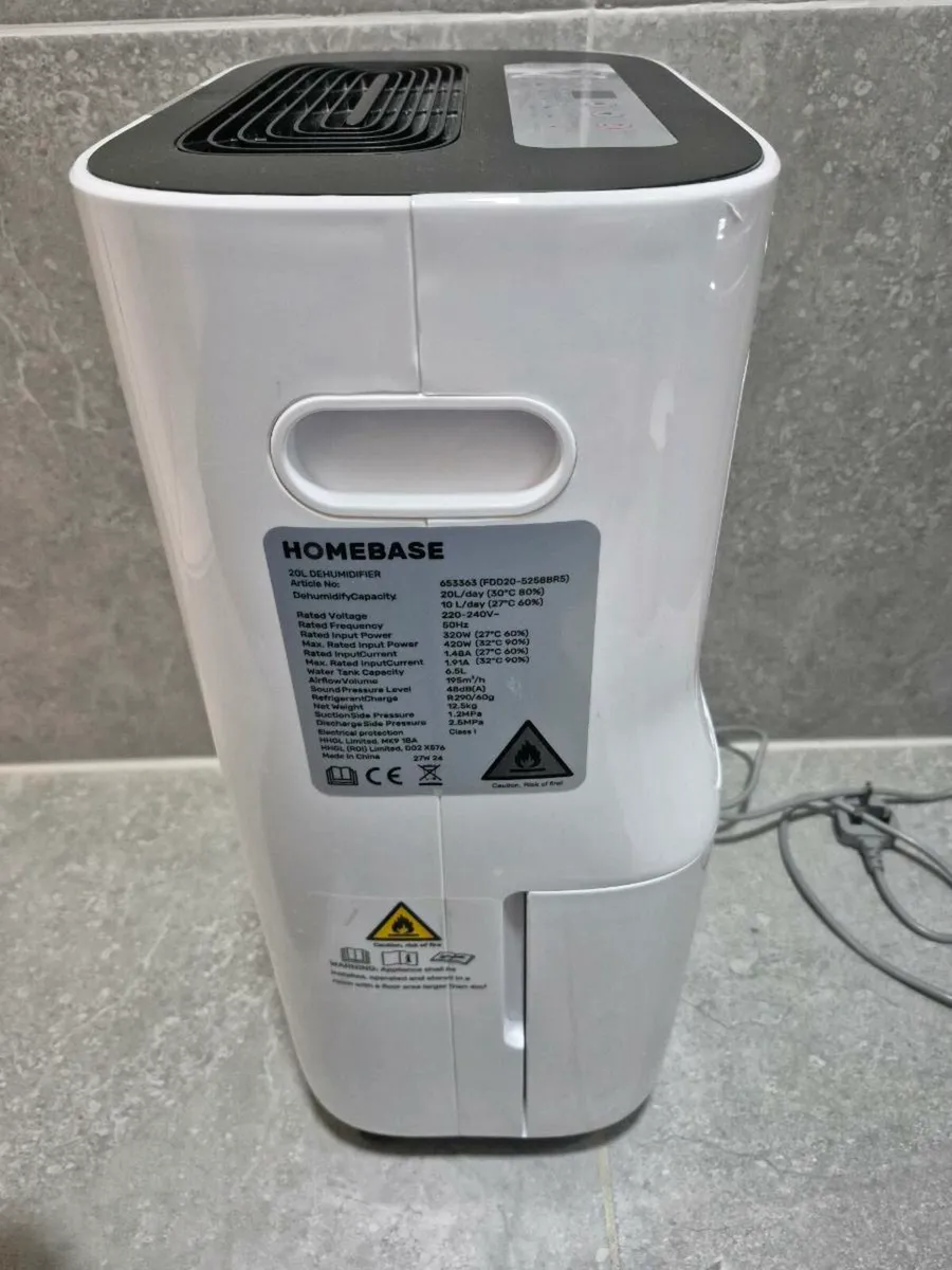 Homebase 20L Dehumidifier - Image 4
