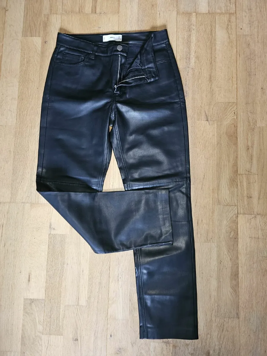 Leatherette trousers