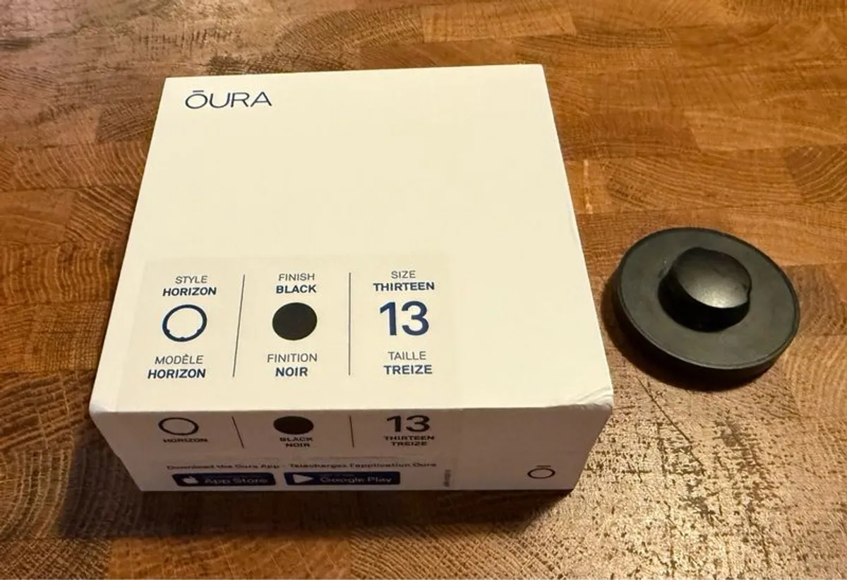 [new] Oura Ring 3, Horizon black, size:13 - Image 1